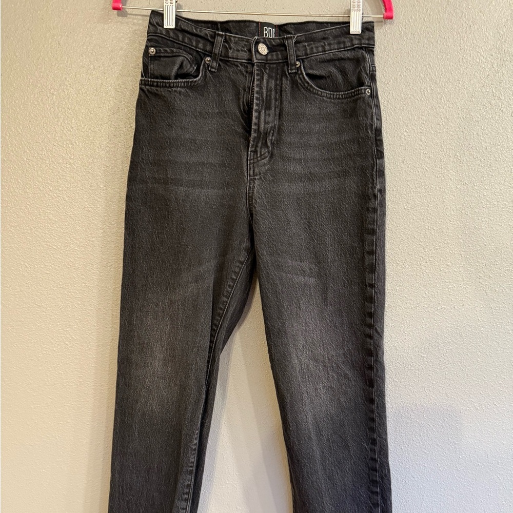 BDG Black Straight Leg Jeans